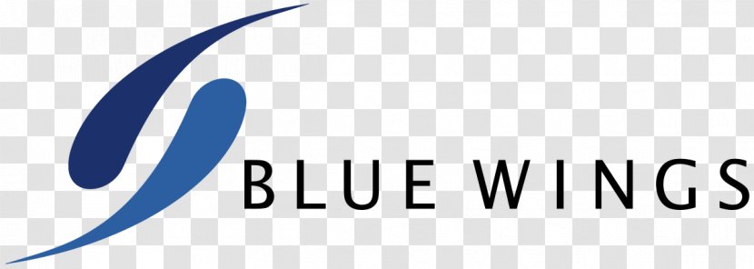 Logo Blue Wing Airlines Brand - Sky - Wings Transparent PNG