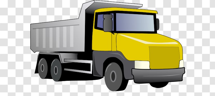 Car Pickup Truck Dump Clip Art - Trailer Transparent PNG