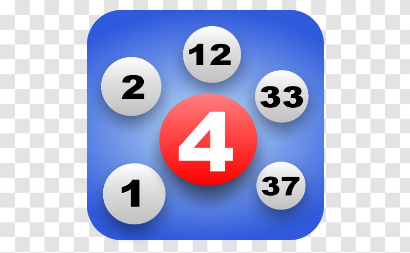 Lottery United States Powerball Google Play - Number Transparent PNG