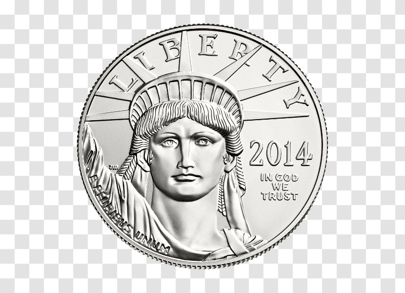 Perth Mint American Platinum Eagle Coin Bullion Transparent PNG
