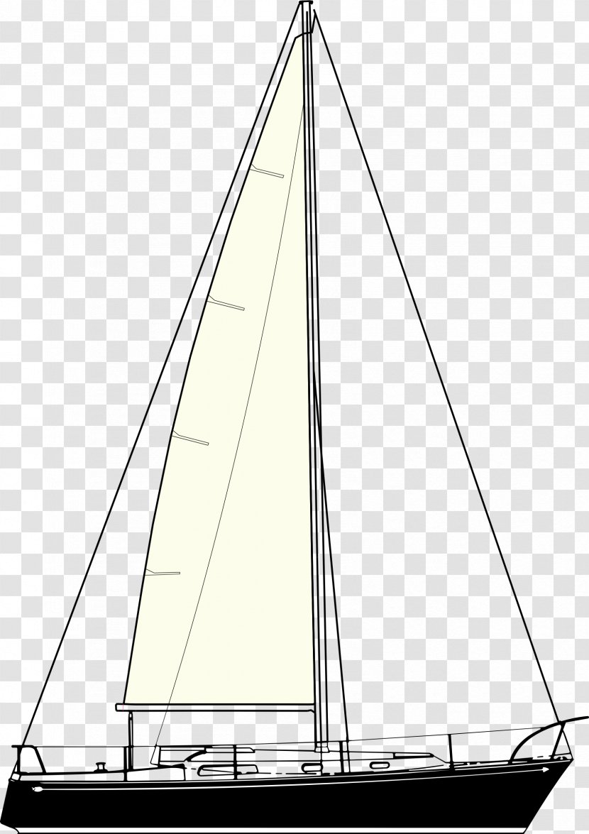 Sail Yawl Brigantine Lugger Cat-ketch - Water Transportation Transparent PNG