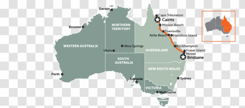 Road Map Northern Territory Brisbane World - Queensland Transparent PNG