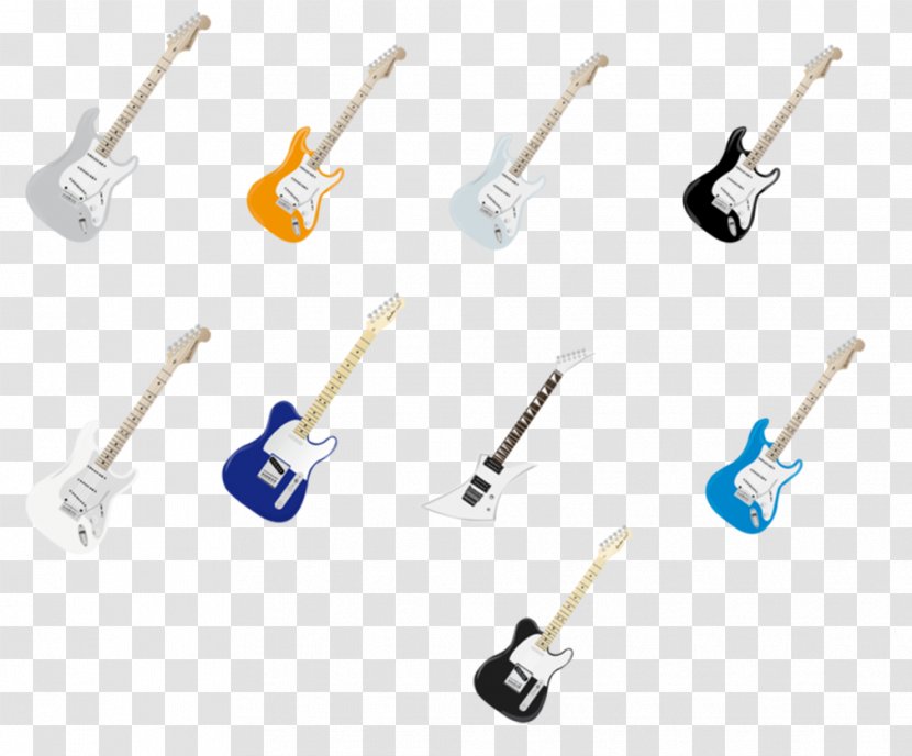 Guitar Musical Instrument Elements, Hong Kong - Colored Transparent PNG
