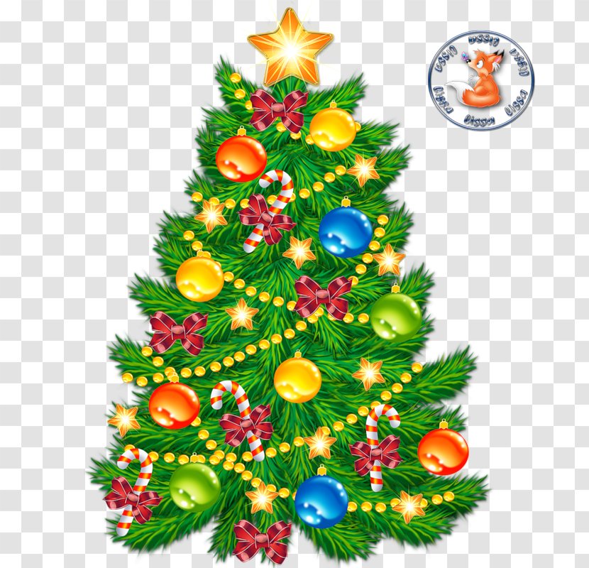 Christmas Day GIF Clip Art Tree Santa Claus - Ornament Transparent PNG