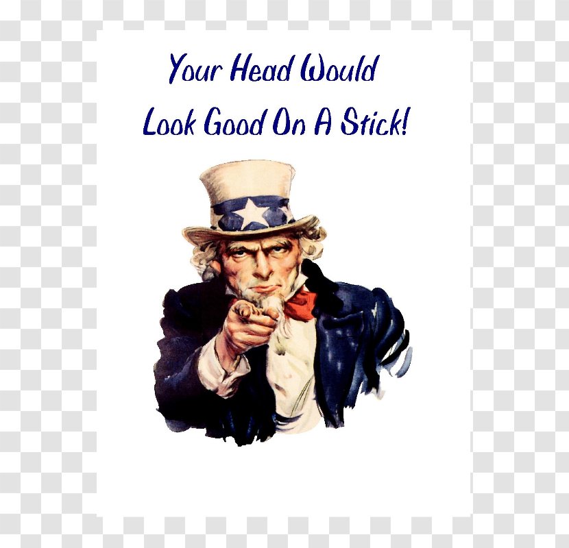 Uncle Sam Poster Zazzle Greeting & Note Cards - Information - Ouch Transparent PNG