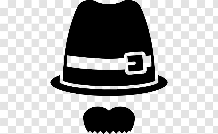 Hat Moustache Abracadabra Fancy Dress Hire Beard - Headgear Transparent PNG