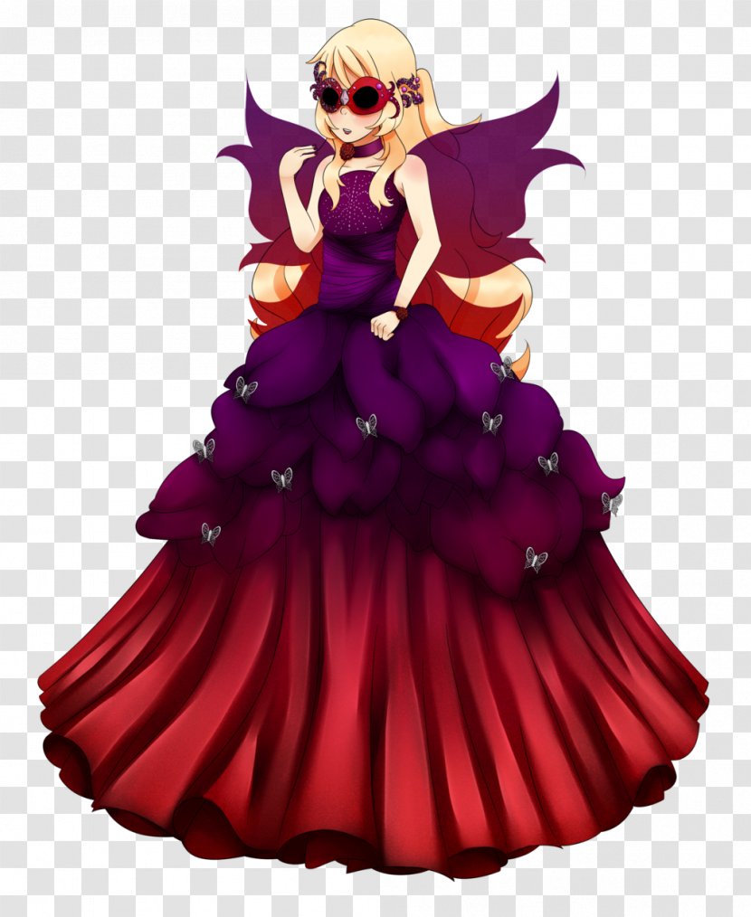 Costume Design Dress Legendary Creature - Purple Transparent PNG
