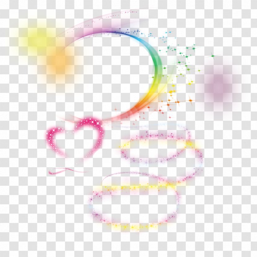 Close-up Circle Petal Wallpaper - Colorful Texture Transparent PNG