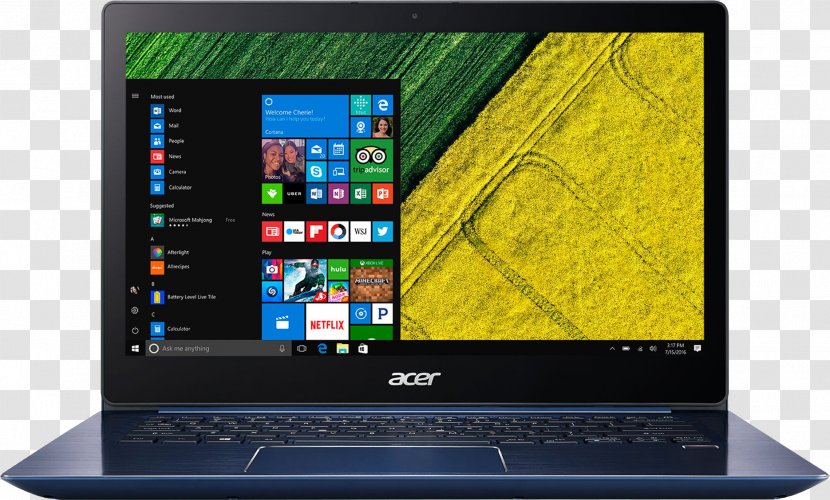 Laptop Acer Aspire Computer Intel Core I7 I3 - Monitor Transparent PNG