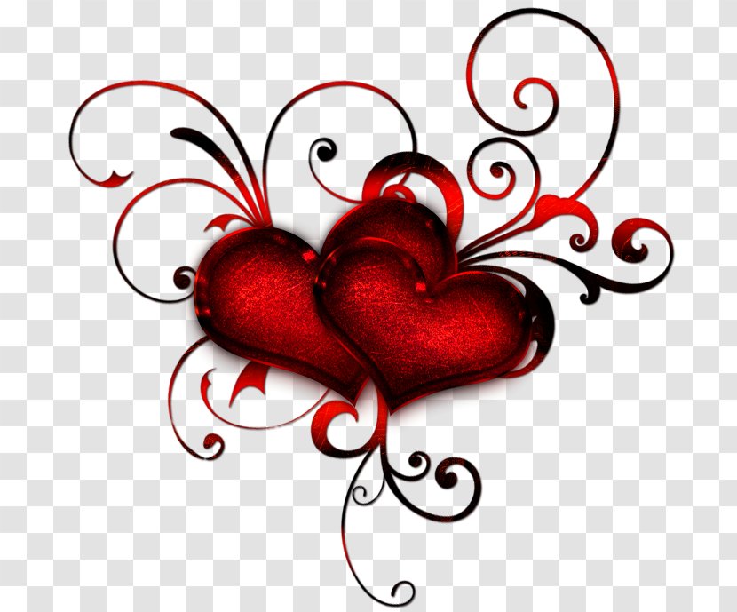 Heart Red Clip Art - Flower - Pics Transparent PNG