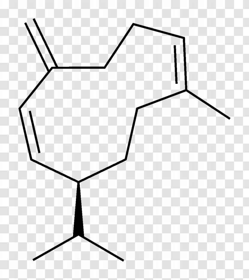 Germacrene Sesquiterpene Pheromone Terpenoid Hydrocarbon - Cartoon - Chemistry Transparent PNG