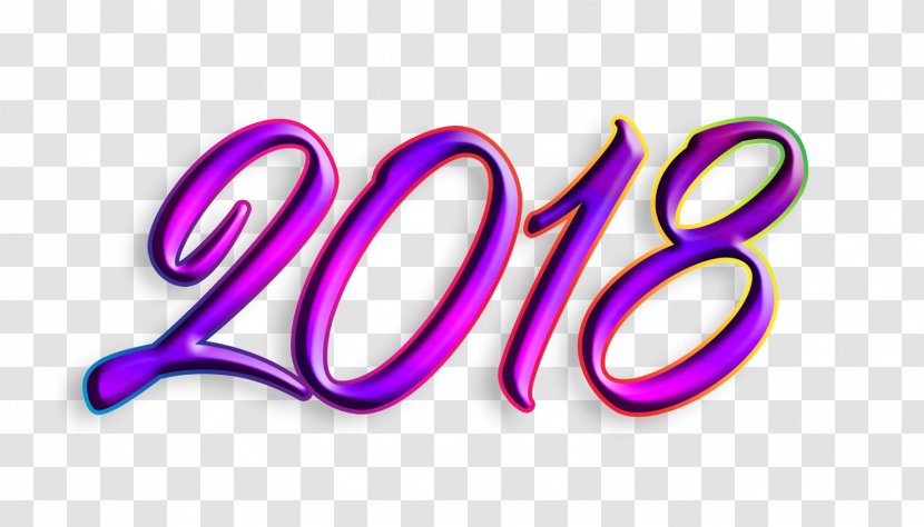 New Year's Day Wish - Violet - Happy Year Transparent PNG