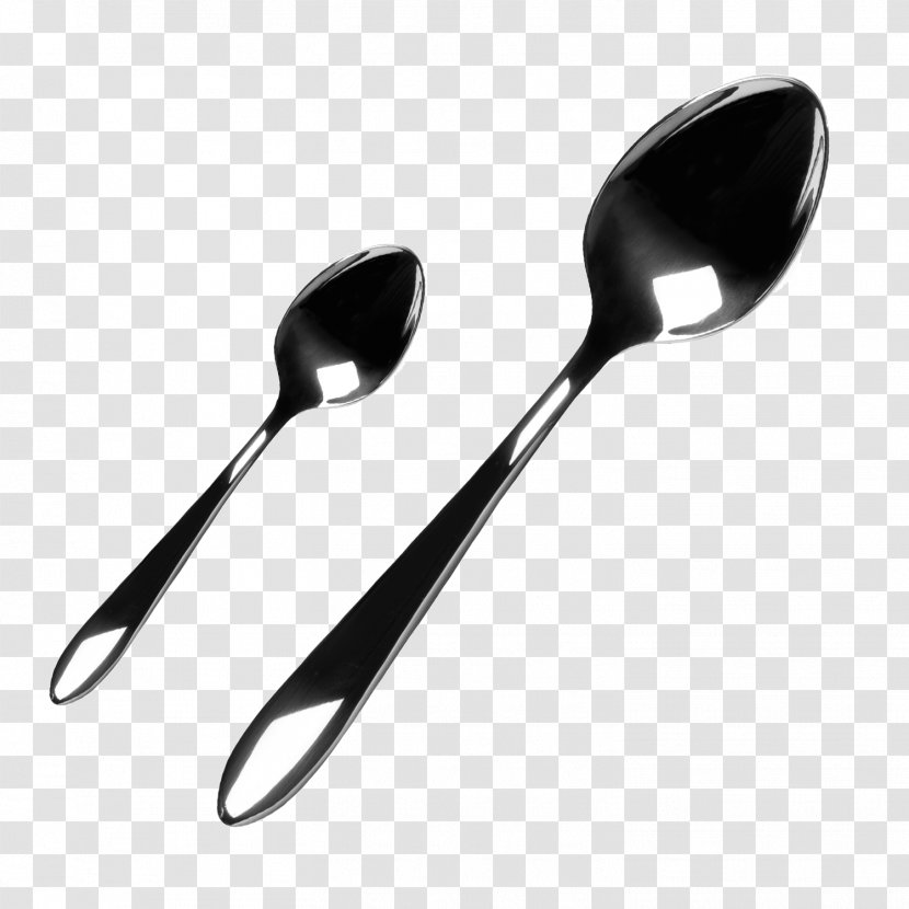 Black Spoon Bistro Fork Transparent PNG