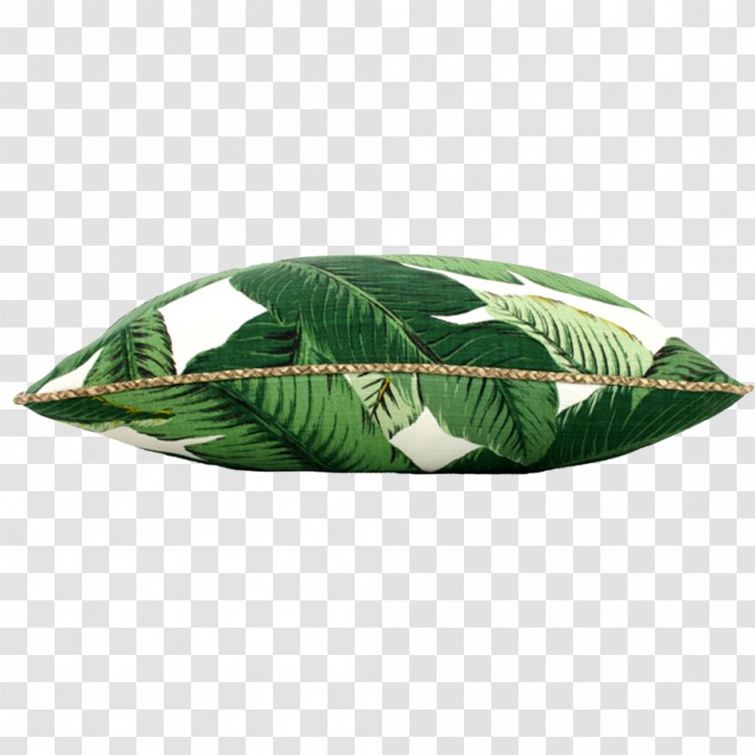 Leaf Platter - Plant - Green Pillow Transparent PNG