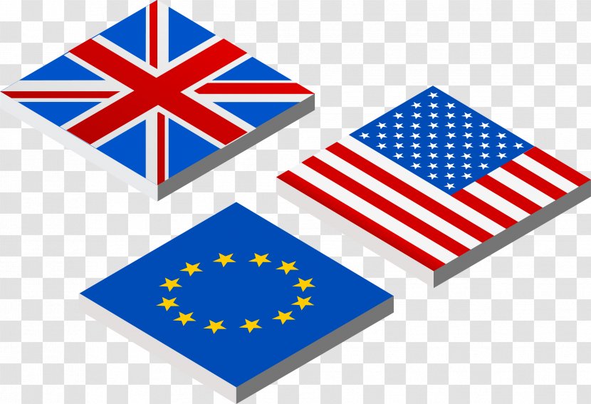 United Kingdom Flag Of The States European Union - Europe - UK USA EU Vector Table Transparent PNG