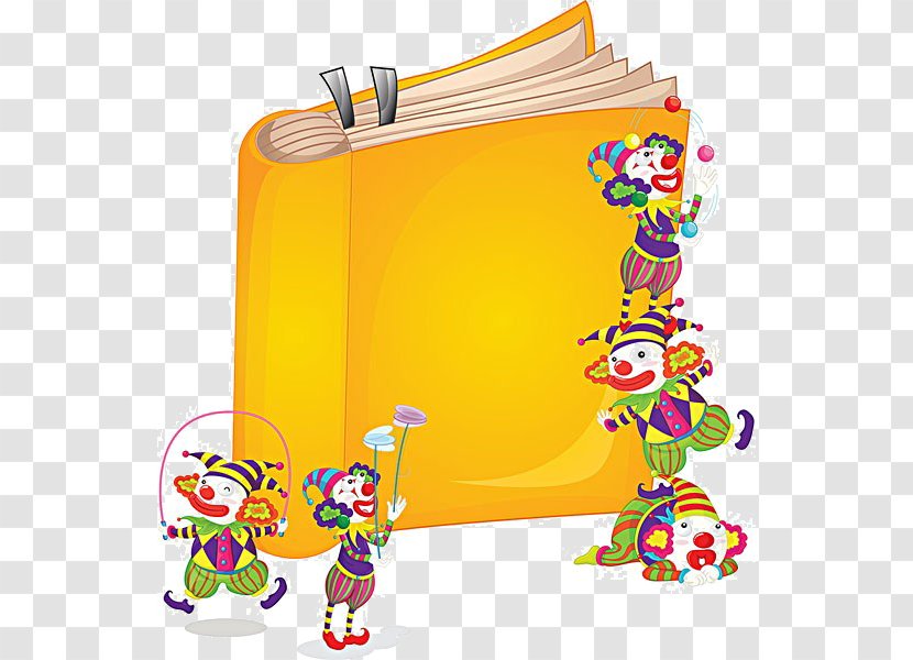 Clown Royalty-free Illustration - Yellow - Cartoon Transparent PNG