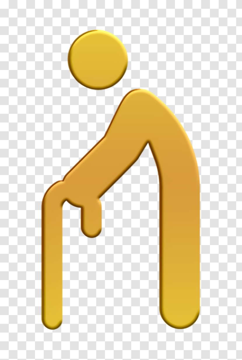 Walking Stick Icon Help Icon Physiotherapy Icon Transparent PNG