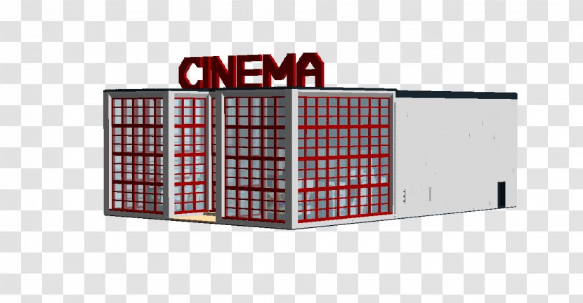 Product Design Rectangle Text Messaging - Movie Theatre Building Transparent PNG