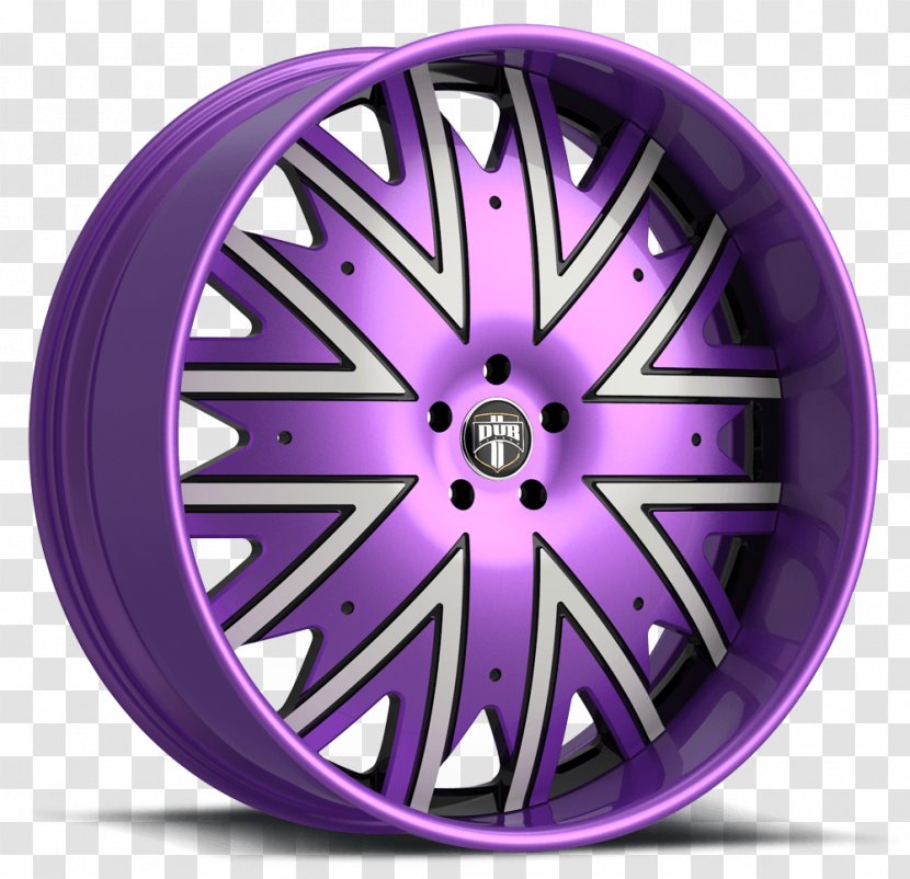 Alloy Wheel Car Rim Tire - Magenta Transparent PNG