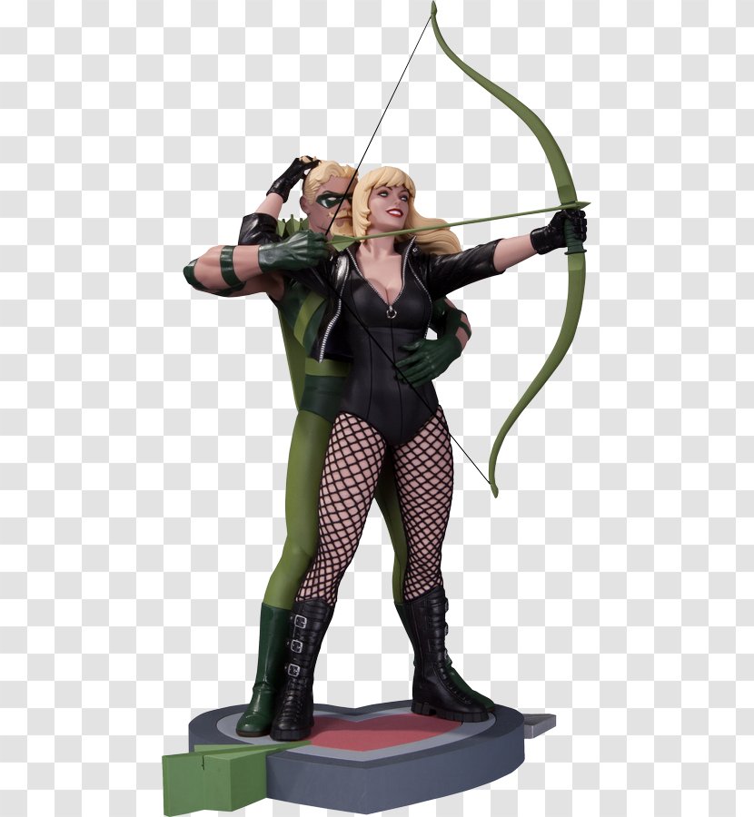 Green Arrow And Black Canary Lantern Deathstroke - Action Toy Figures Transparent PNG