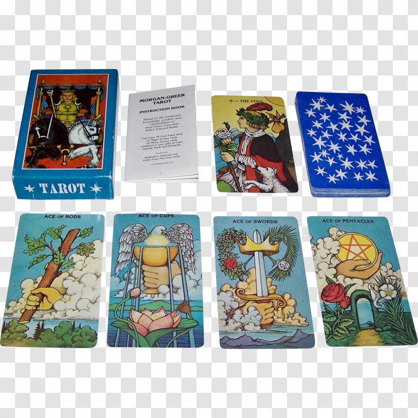 Morgan-Greer Tarot Playing Card Rider-Waite Deck Plastic - Games Transparent PNG