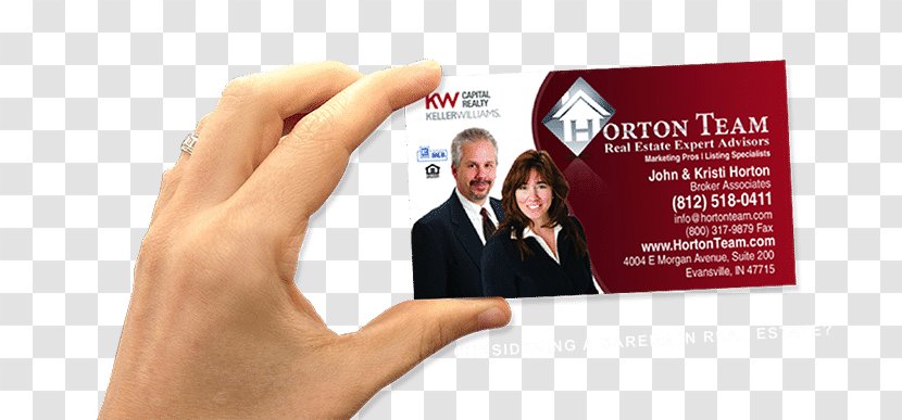 Estate Agent Real RE/MAX, LLC Keller Williams Realty Business Cards - Consultant - Card Transparent PNG