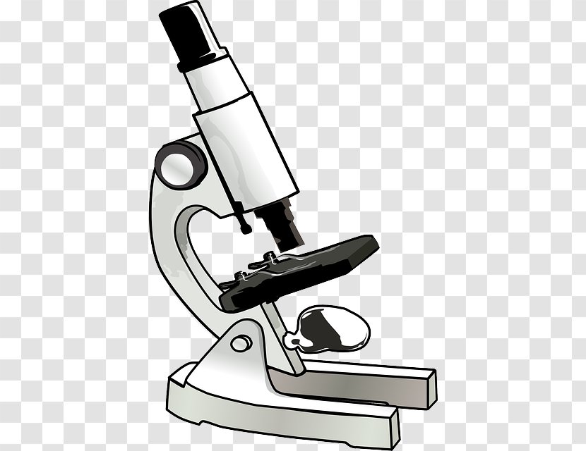 Optical Microscope Clip Art - Monochrome Photography - Simple Hand ...