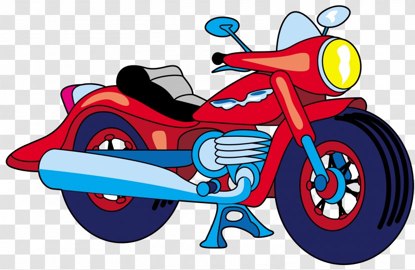 Vector Graphics Transport Image Clip Art Illustration - Motorcycle Transparent PNG