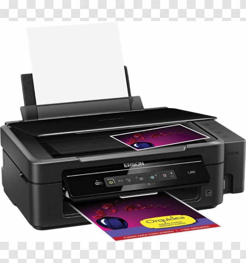 Printer Ink Cartridge Inkjet Printing Epson - Office Supplies Transparent PNG