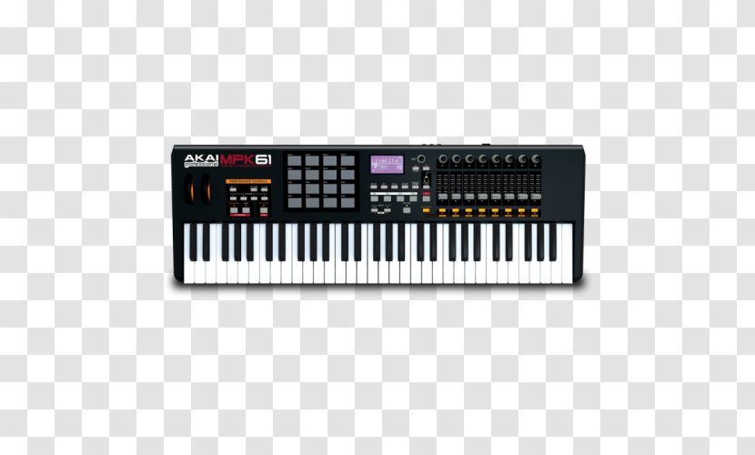 MIDI Keyboard Akai MPK261 MPC Controllers - Musical Instrument - Trombones Transparent PNG