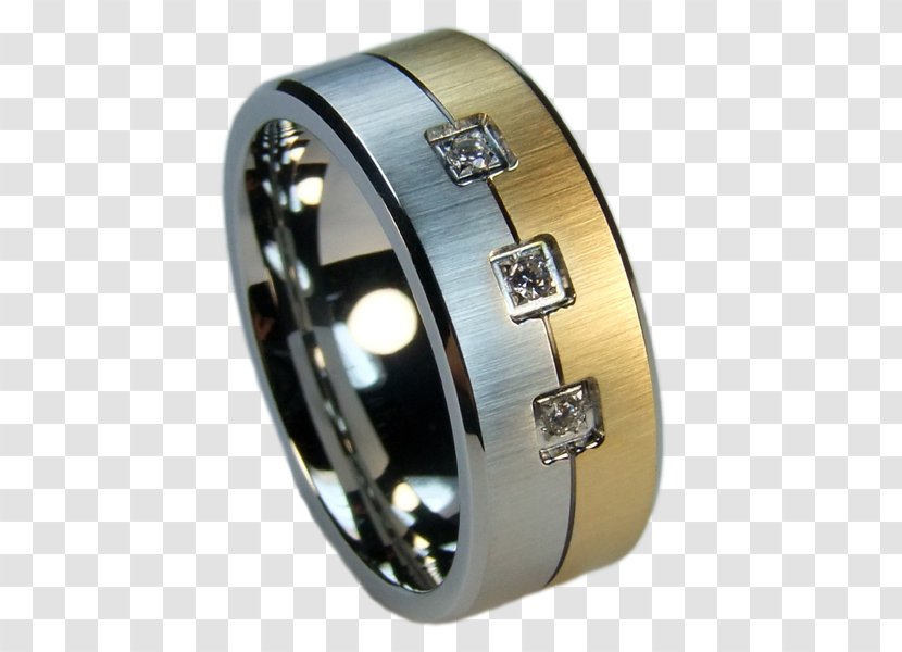 Wedding Ring Silver Engagement - Ceremony Supply Transparent PNG