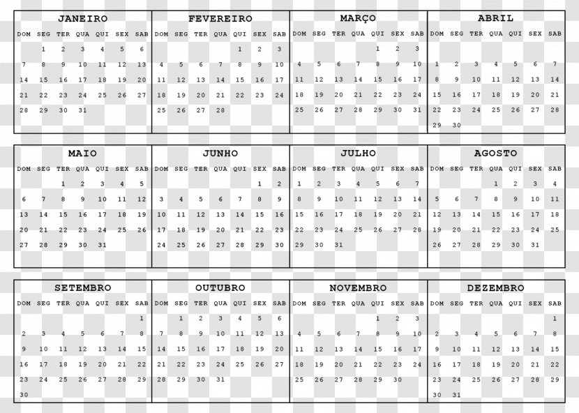 Calendar 0 Month 1 Font - Heart - Qu Yuan Transparent PNG
