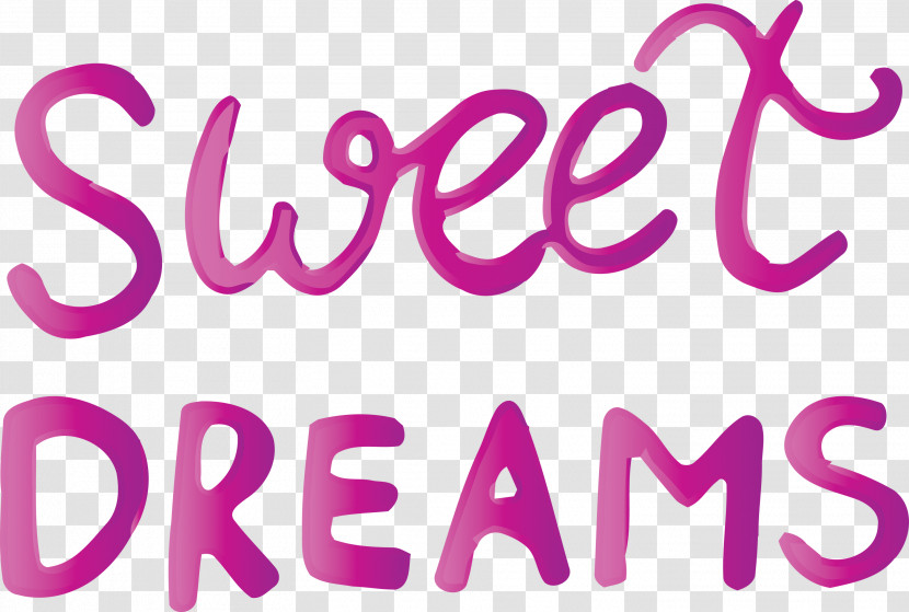 Sweet Dreams Calligraphy Calligraphy Transparent PNG