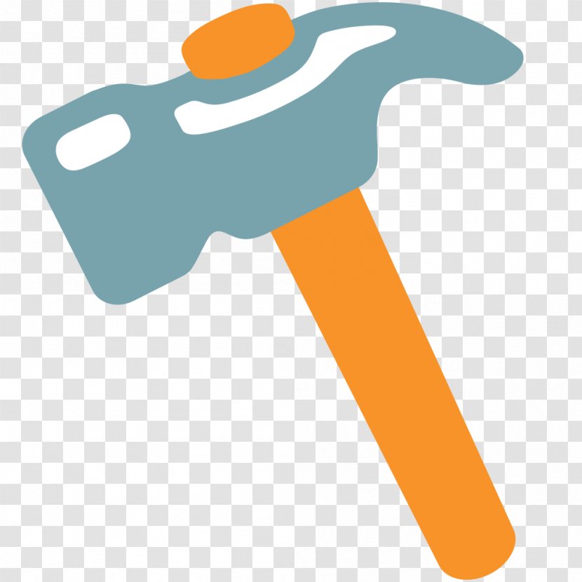 Emoji Hammer And Pick Unicode Android - Sms Transparent PNG