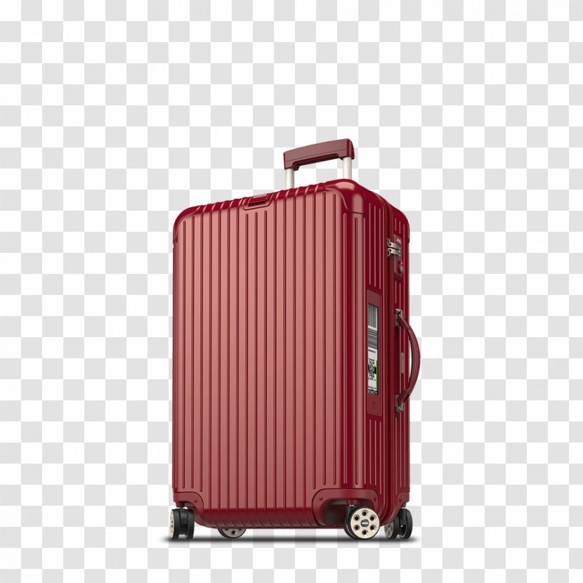 Hand Luggage Suitcase Rimowa Salsa Deluxe Multiwheel Baggage - Checkin Transparent PNG