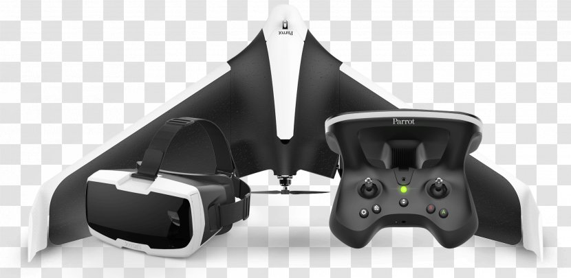 Parrot Disco Bebop Drone AR.Drone 2 Fixed-wing Aircraft - Firstperson View - Drones Transparent PNG