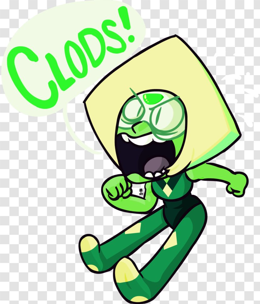 Peridot Green Color Drawing - Flower - Clods Transparent PNG