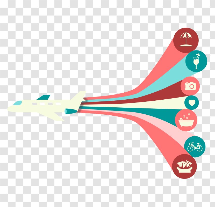 Airplane Management Icon - Diagram - PPT Element,information Transparent PNG