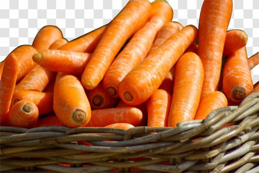 Daucus Carota Food Vegetable Apiaceae Vitamin - Local - A Basket Of Carrots Transparent PNG