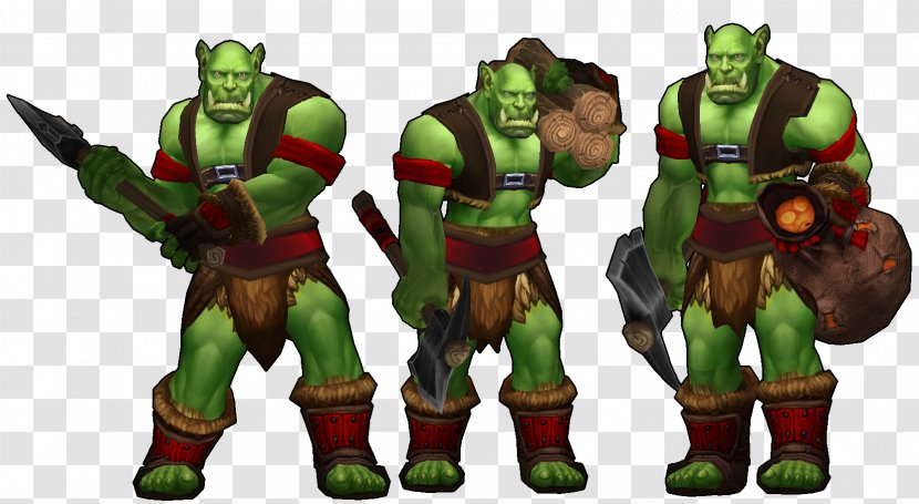 Warcraft III: Reign Of Chaos World Peon Orc - Animation - Reborn Transparent PNG