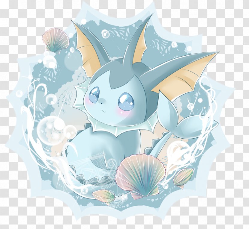 Vaporeon Eevee Pokémon Umbreon Cuteness - Flower - Shiny Transparent PNG