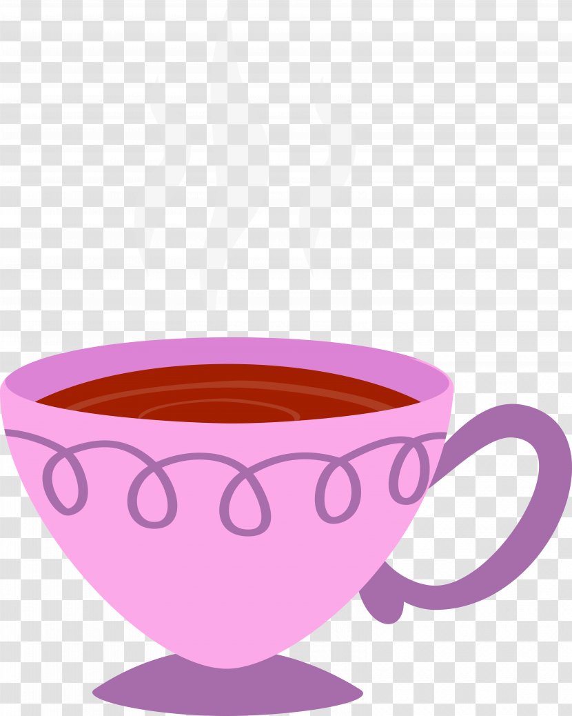 Twilight Sparkle Rainbow Dash Coffee Cup Sunset Shimmer DeviantArt - Teacup - Pony Transparent PNG