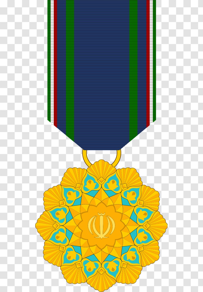 Order Of Islamic Republic Medal Honor Vector Graphics - National Background Transparent PNG