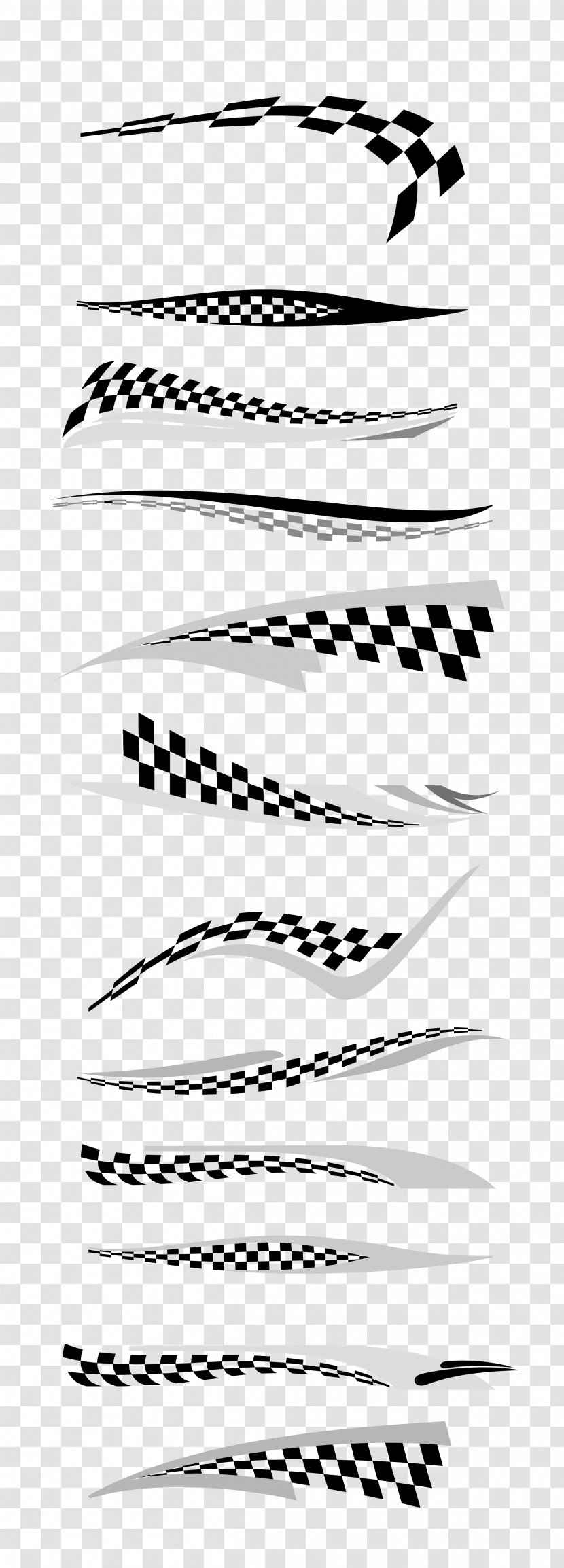 Vector Racing Banner - Flower - Cartoon Transparent PNG