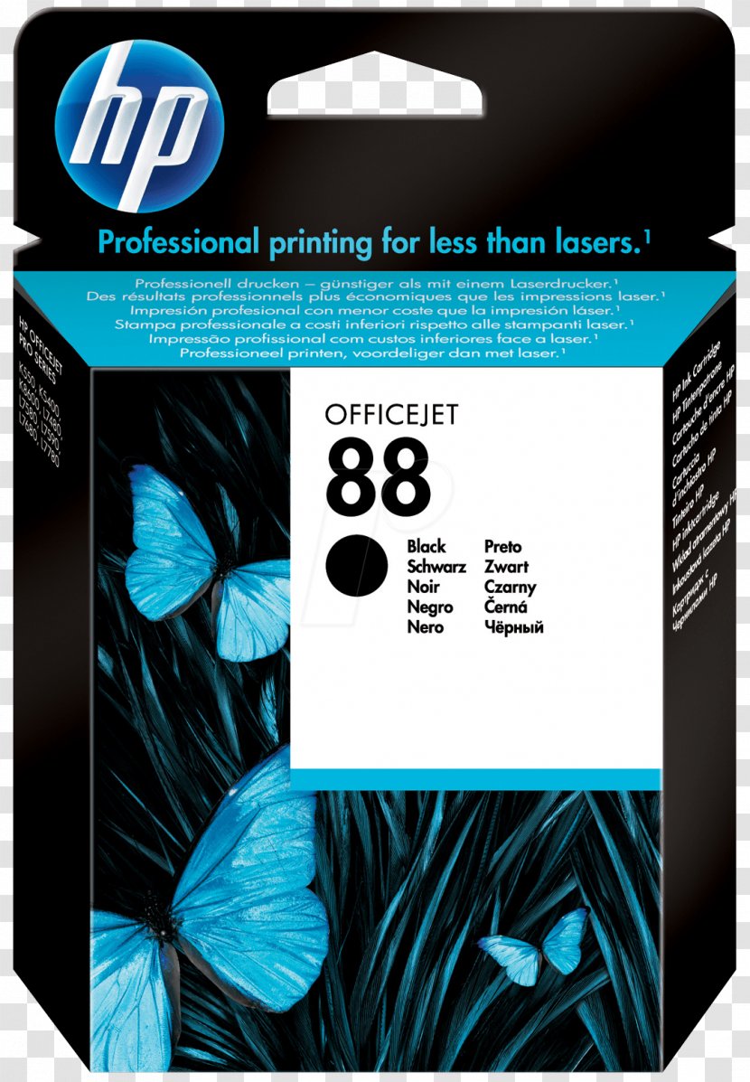 Hewlett-Packard Ink Cartridge Officejet Printer - Hewlett-packard Transparent PNG