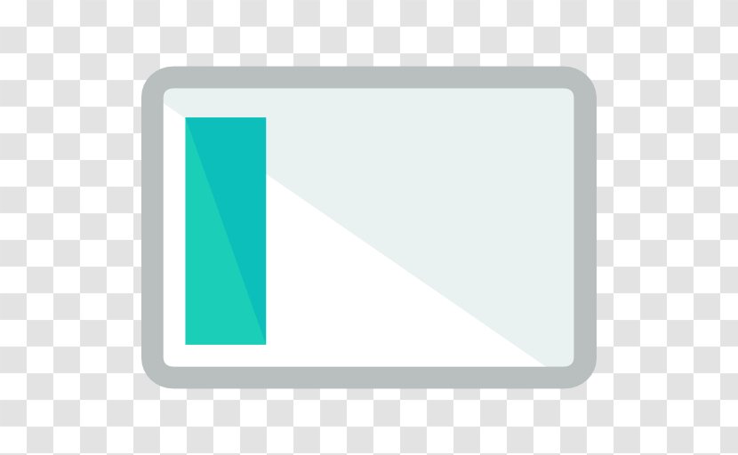 Rectangle Aqua Brand - Interface Transparent PNG