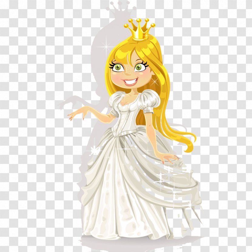 Prince Charming Cartoon Princess - Queen White Transparent PNG