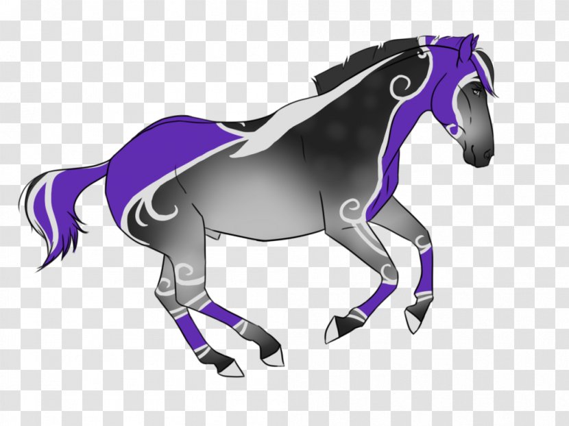 Mustang Pony Stallion Pack Animal Horse Tack - Stakes Transparent PNG