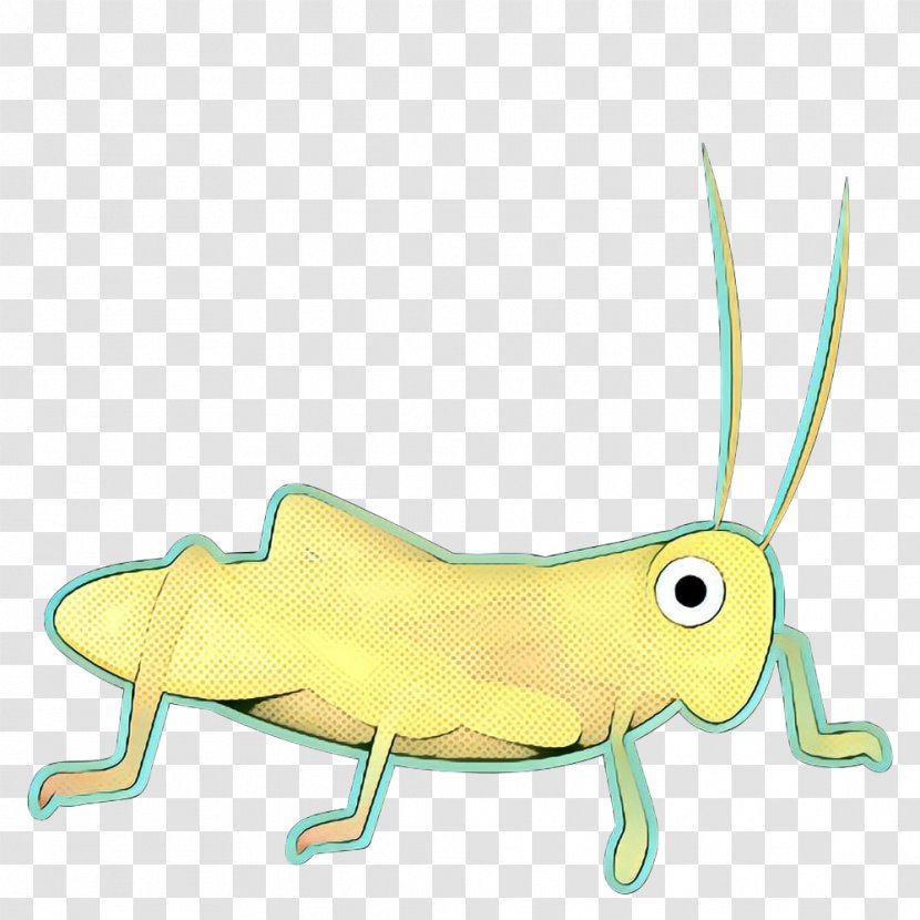 Pop Art Retro Vintage - Membrane - Cricket Animal Figure Transparent PNG