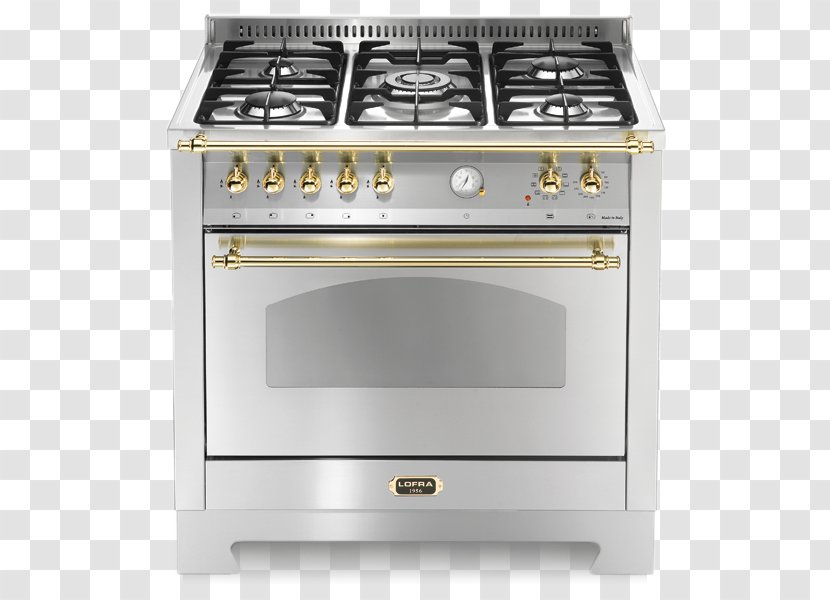 Gas Stove Cooking Ranges Oven - Steel Transparent PNG
